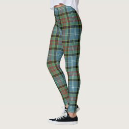 Escocés Paisley Tartan Women Leggings