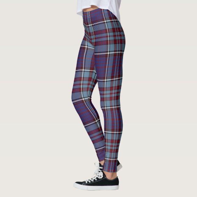 Escocés RCAF Mujeres Tartán Leggings (Izquierda)