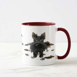 Escocés Terrier (escoceses) que cazo… Taza