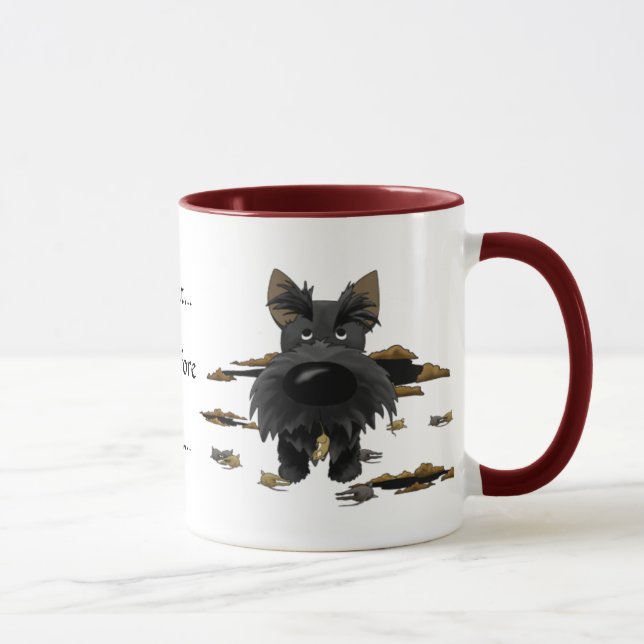 Escocés Terrier (escoceses) que cazo… Taza (Derecha)