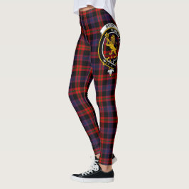 Escocia Clan Broun Escudo Tartan Women Leggings
