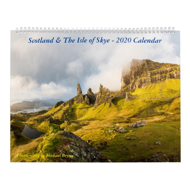 Escocia e Isla de Skye - Calendario 2020 (Tapa)