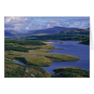 Escocia, Highland, Wester Ross, Loch Garry. Un