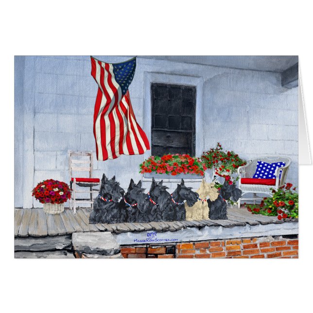 Escocia patriótica espera el gran desfile (Anverso (Horizontal))