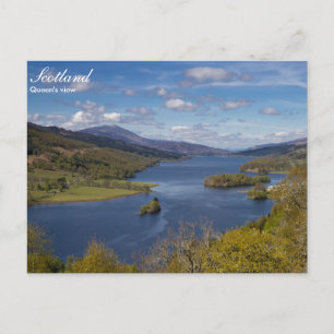 Escocia - postal de la Reina