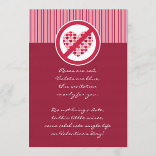 Escoge la invitación del el día de San Valentín