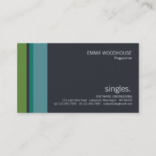 Escoge la tarjeta de visita de no. 0128