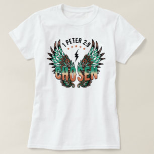 Escogida Camisa Católica, Camisa de Oración, Crist