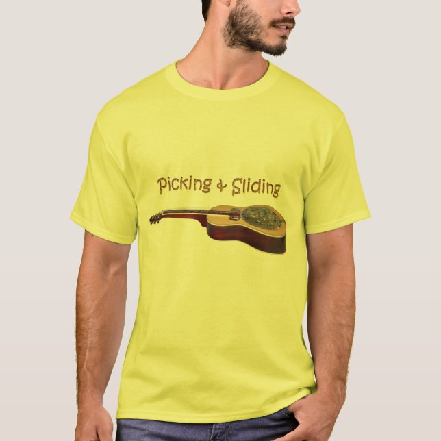 Escogiendo y resbalando la camiseta (Anverso)