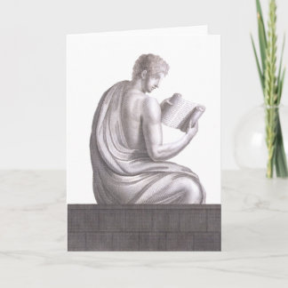 Escolar de Pompeya - tarjeta de felicitación