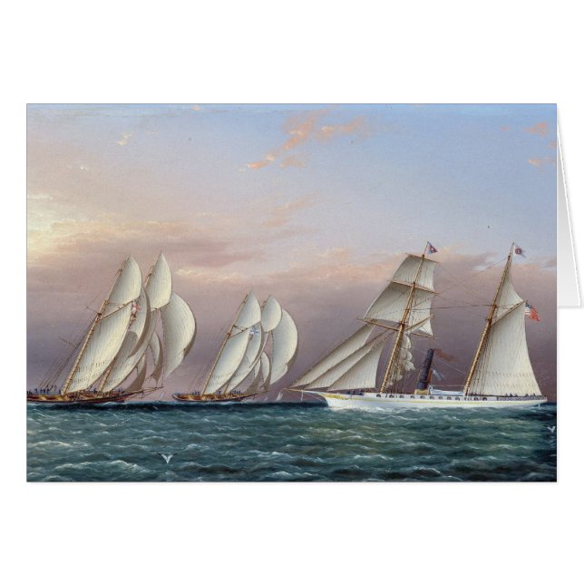 Escolares de Dreadnought y Columbia 1870 (Anverso (Horizontal))