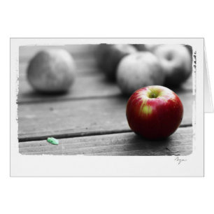 esconda toda la fotografía de la manzana de la
