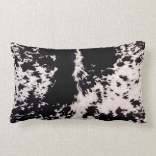 Esconde de vaca falsa, almohada de algodón de impr