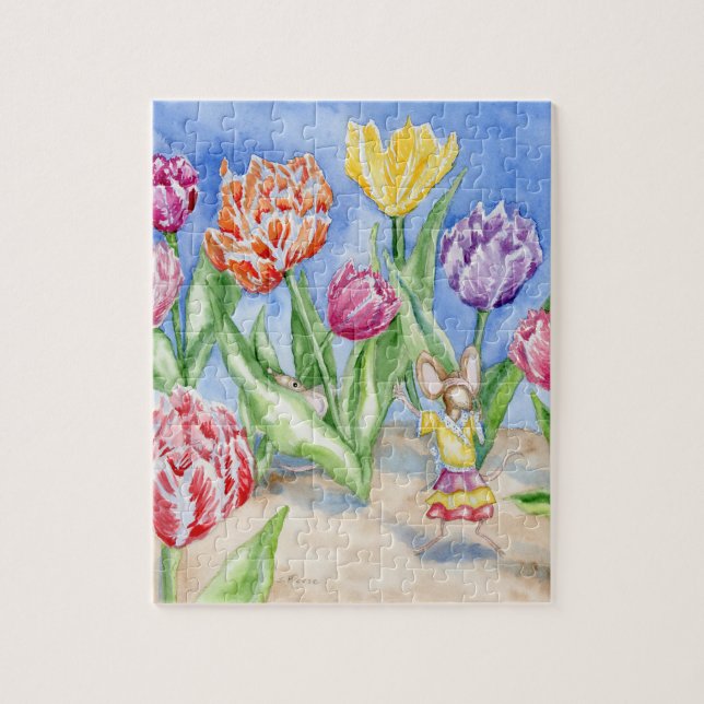 "Esconder y buscar" Rompecabezas de 110 piezas (Vertical)