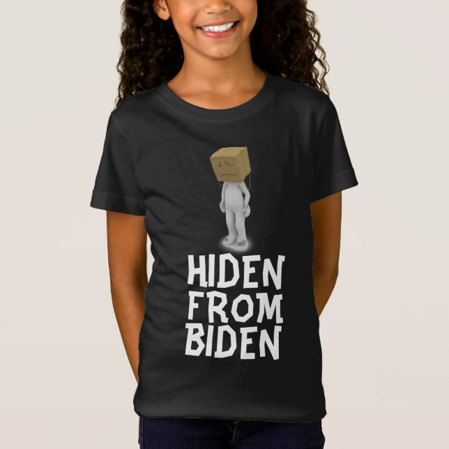 ESCONDIDOS DE Chicas BIDEN Y Camisetas adolescente (Anverso)