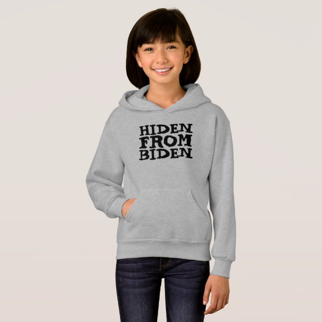 ESCONDIDOS DE JOE BIDEN CHICAS T-SHIRTS hoodie (Anverso completo)