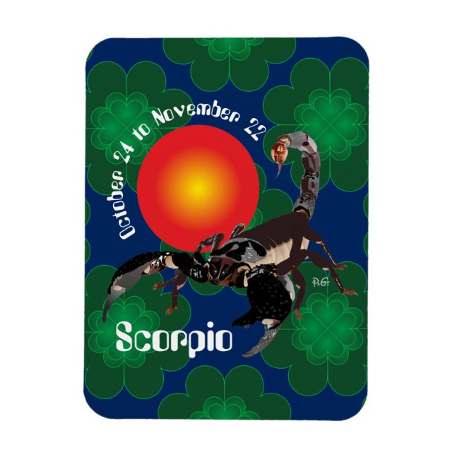 Escorpio 24 oct. a 22 nov. imán flexi premium (Vertical)