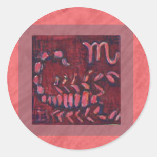 Escorpio, Pegatina (pequeño)