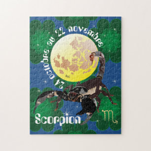 Escorpión 24 octobre au 22 rompecabezas novembre