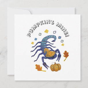 escorpión de Halloween