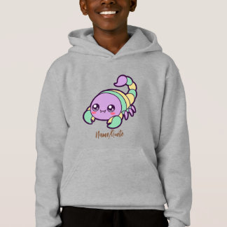 Escorpión Kawaii Tierno Dibujo Animado Pastel