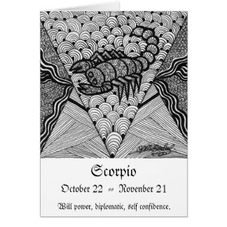 Escorpión   (muestra del zodiaco)