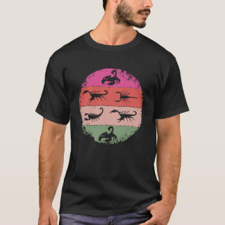 Escorpiones retro: Diseños de arte y camisetas