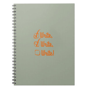 ¡Escriba, escriba, escriba! Cuaderno