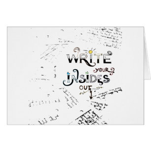 ¡Escribe tus entrañas! Lema de escritores motivaci