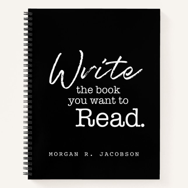 Escribir el libro que desea leer personalizado (Anverso)