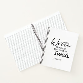 Escribir el libro que desea leer Personalizado