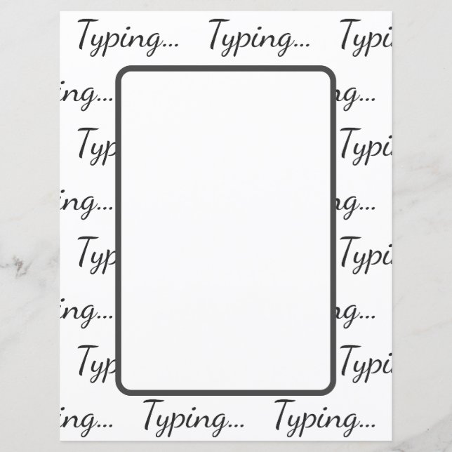 Escribir... texto limpiar hoja de papel mínima sim (Anverso)
