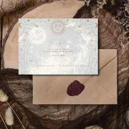 Escrito celestial en las estrellas RSVP