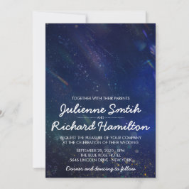 Escrito en la invitación a la boda de la galaxia d