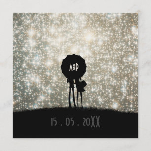 Escrito en la invitación a la boda de las estrella
