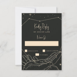 Escrito en Stars Wedding RSVP