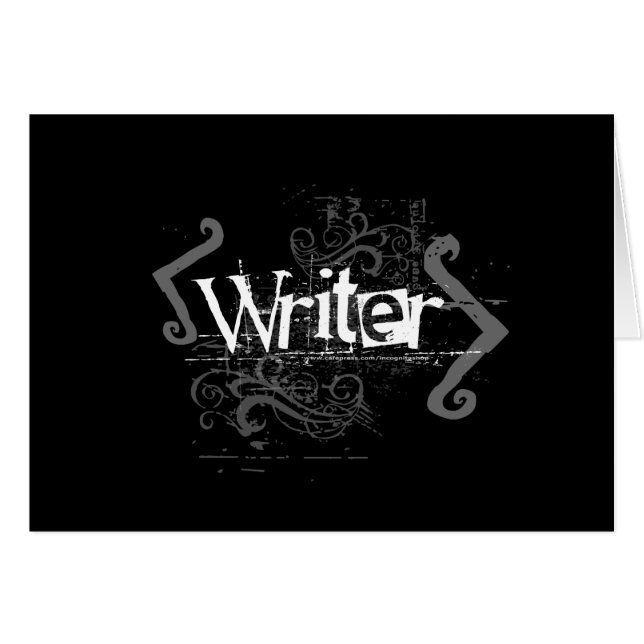 Escritor del Grunge (Anverso (Horizontal))