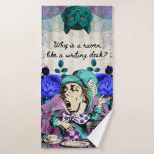 Escritorio de escritura de Mad Hatter Raven