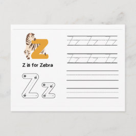 Escritura a mano de tarjetas Flash para jardines d
