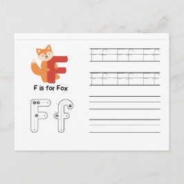 Escritura a mano de tarjetas Flash para jardines d