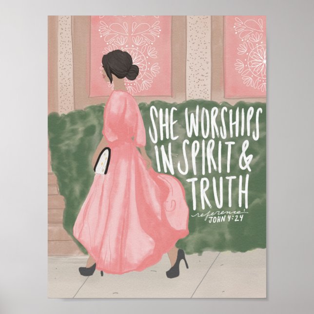 Escritura Cita arte de moda Inspirador (Frente)