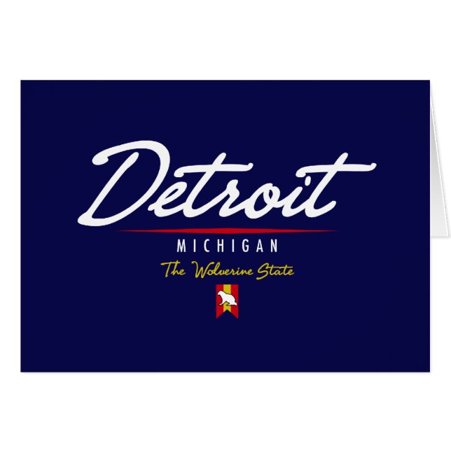 Escritura de Detroit (Anverso (Horizontal))