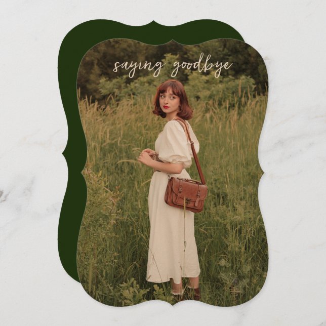 Escritura de guiones Guardar la invitación del fun (Anverso / Reverso)