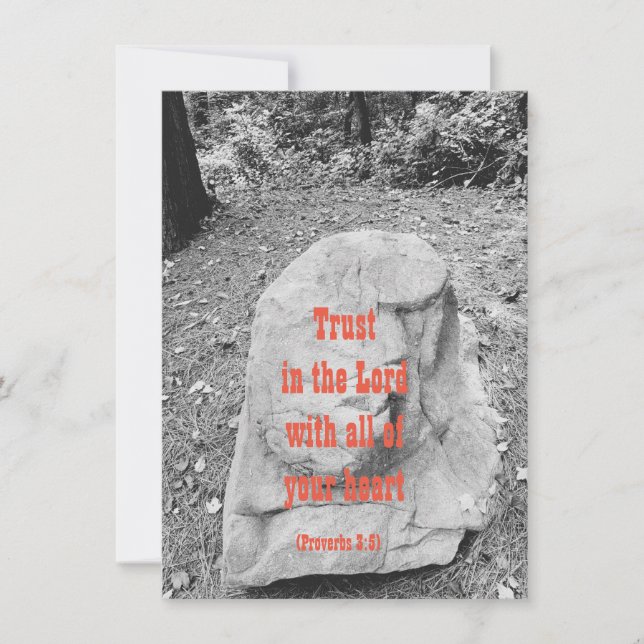 Escritura de la tarjeta de felicitación plana (Anverso)