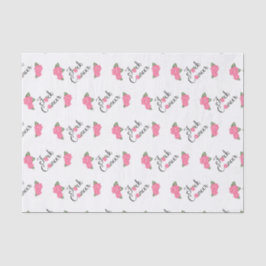 Escritura del cáncer de F*ck con el papel seda