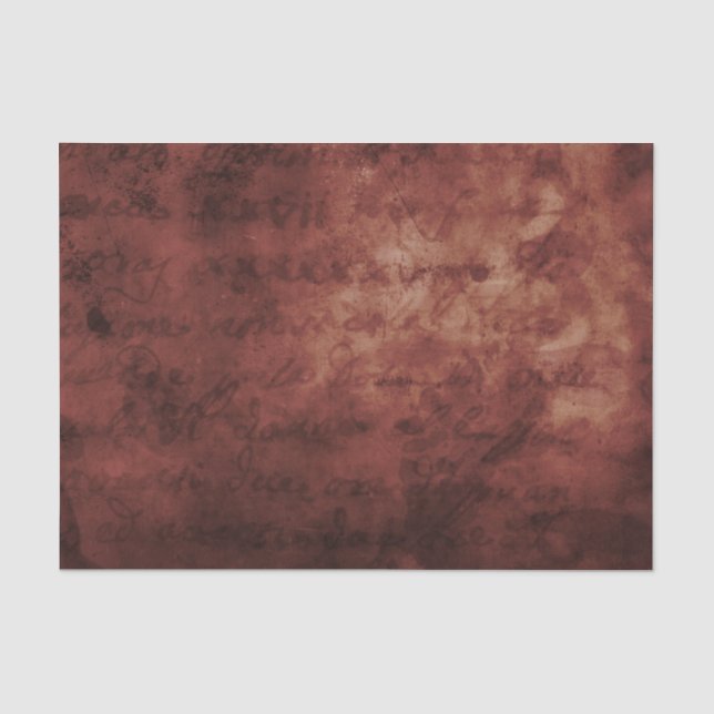 Escritura manuscrita de papel pergamino teñido de  (Anverso)
