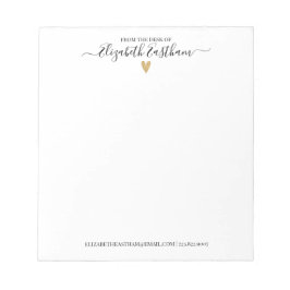 Escritura moderna del escritorio del Bloc de notas