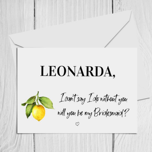 Escritura ¿Serás mi tarjeta de dama de honor? (Subido por el creador)