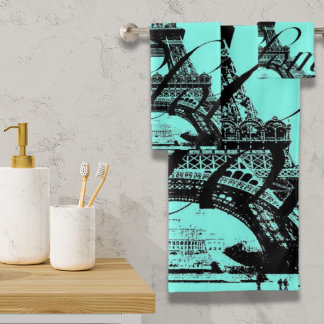 escritura turquesa aqua verde azulada París Torre