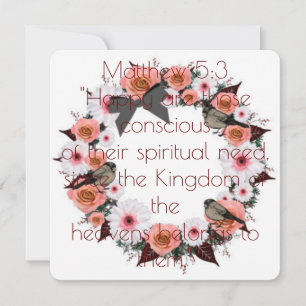 Escritura Verse el Reino de Mateo Espiritual